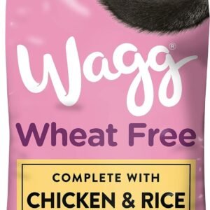 Wagg Wheat Free Complete Dry Adult Dog Food Chicken & Rice 12kg - For Sensitive Stomachs