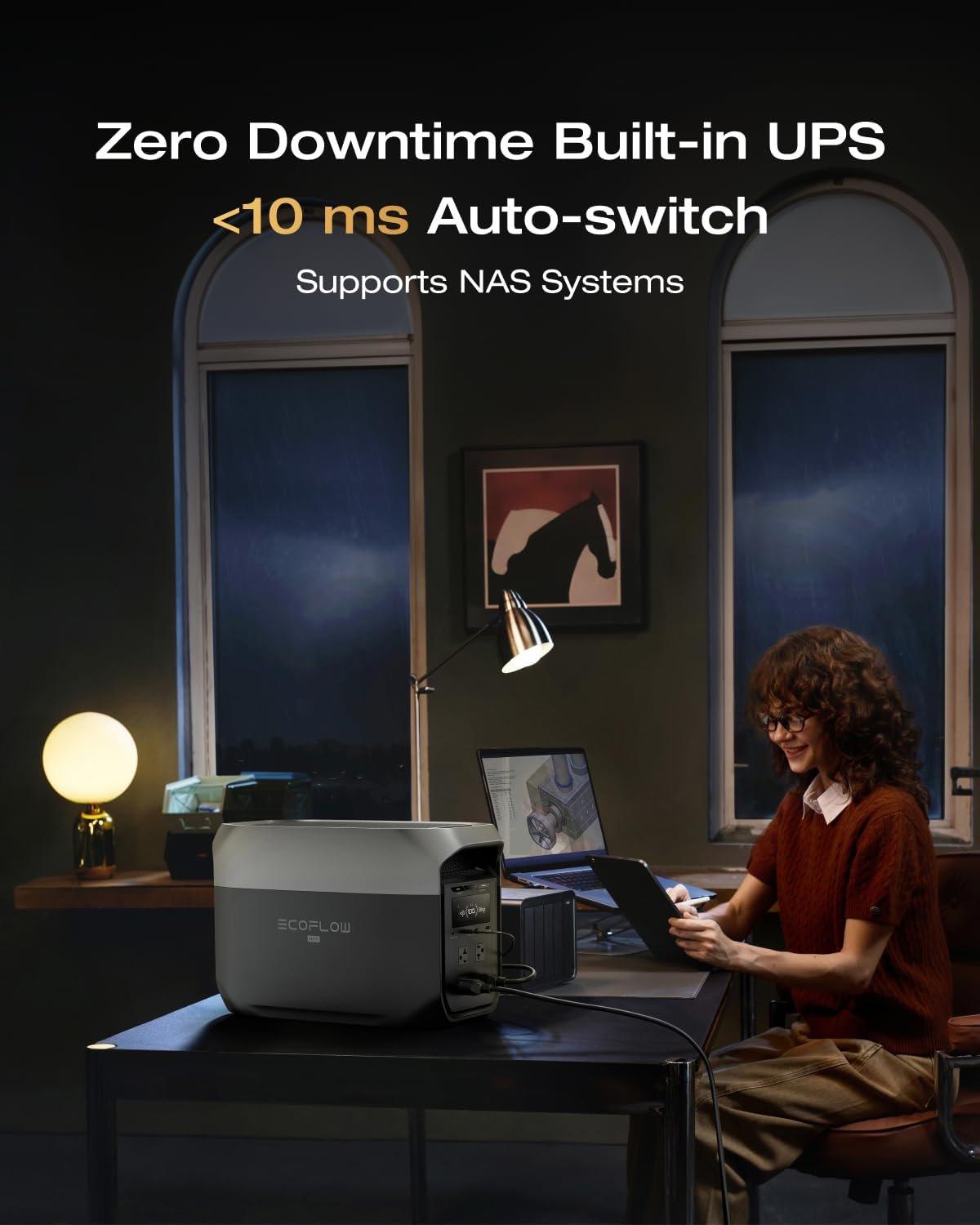 EF ECOFLOW Portable Power Station DELTA 2 Max, 2400W LFP Solar Generator, Full Charge in 1 Hr - Image 27