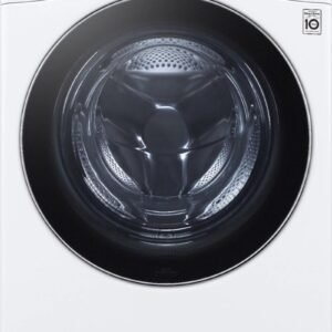 LG – 5.0 Cu. Ft. High-Efficiency Stackable Smart Front Load Washer with Steam and Built-In Intelligence – White