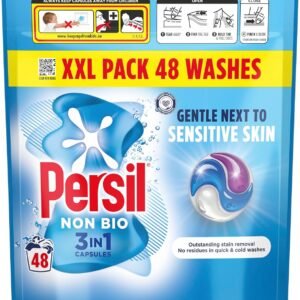 Persil Non Bio 3 in 1 Washing Capsules – 48 Washes