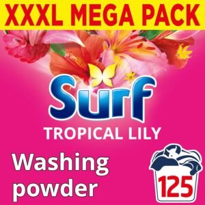 Surf Tropical Lily Washing Powder - 6.25kg (125 Washes)