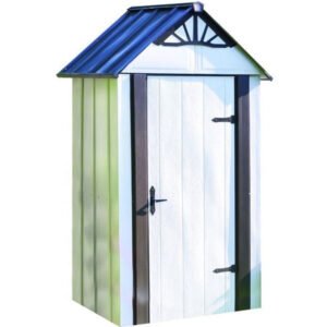 Arrow 4×2 Designer Metro Steel Shed Kit w/ Flooring