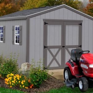 Elm 10×16 Wood Storage Shed Kit – ALL Pre-Cut