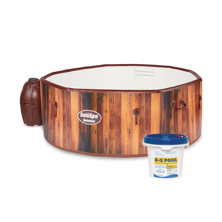 Bestway SaluSpa Helsinki 7 Person Inflatable Hot Tub Spa w/ Algaecide Treatment - Image 7