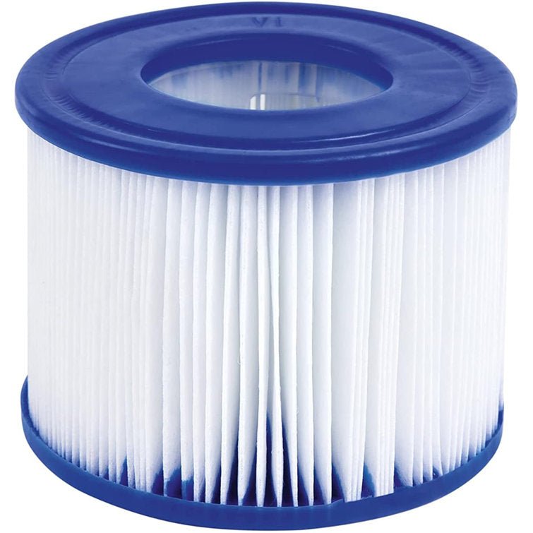 Bestway SaluSpa St. Lucia 3 Person Round Inflatable Outdoor Hot Tub Spa, Gray - Image 7