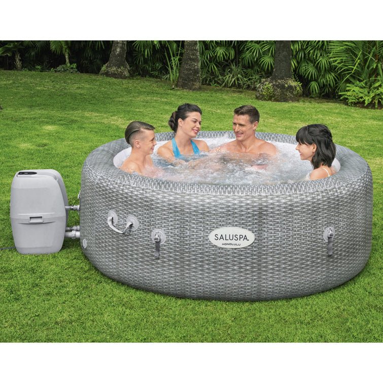 Bestway Saluspa Airjet 6 Person Inflatable Hot Tub Spa with Chemical Treatment - Image 8