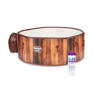 Bestway Saluspa Helsinki 7 Person Inflatable Hot Tub W/ Chemical Treatment Blend