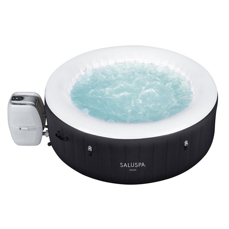 Bestway Saluspa Miami 4-Person Inflatable Hot Tub Spa W/ Spa Chemical Treatment - Image 9
