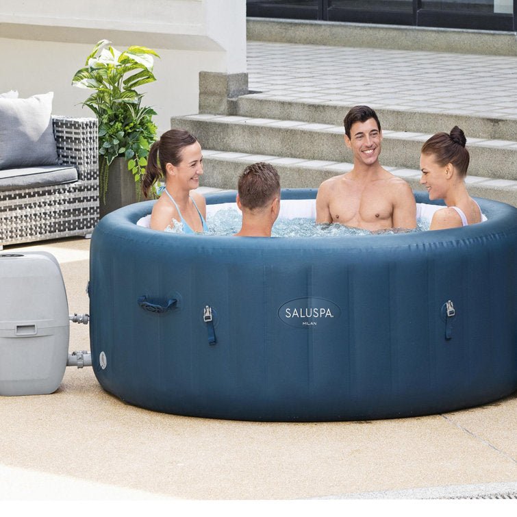 Chicago 54-Jet Hot Tub with LED Light