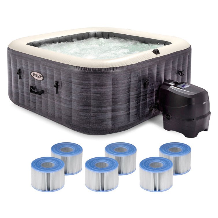 Intex 4 – Person 140 – Jet Inflatable Hot Tub - Image 2