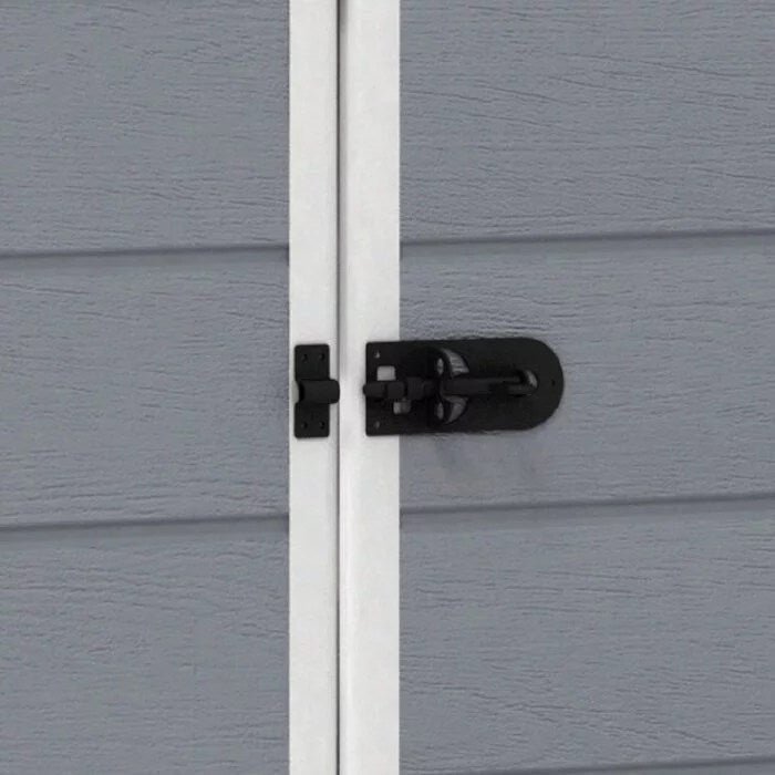 Keter Manor 4 ft. W x 6 ft. D Vertical Resin Outdoor Storage Shed Ideal For Patio Installation Included - Image 6