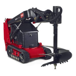 Track Loader Auger Attachment