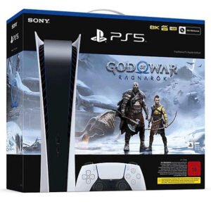 Sony PlayStation 5 PS5 Digital Edition God of War Ragnarök (UK Plug) Console Bundle