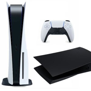 Sony Playstation 5 PS5 Disc Console with PS5 Console Cover (US Plug) 1000032115/1000029754