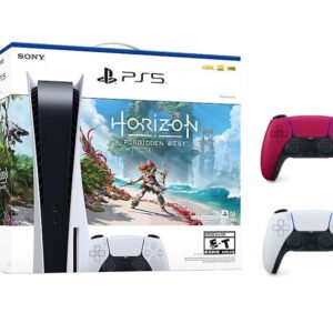 Sony Playstation 5 PS5 Horizon Forbidden West Blu-Ray Console with Extra DualSense Wireless Controller Bundle (US Plug) 1000032115/1000032000-3006393