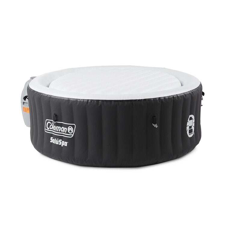 Spa Gonflable Rond En Vinyle Noir À 4 Jets Pour 4 Personnes Bestway - Image 5