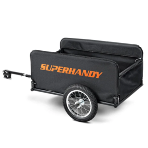 SuperHandy Lightweight Scooter Cargo Trailer GUT157 155 lbs Capacity