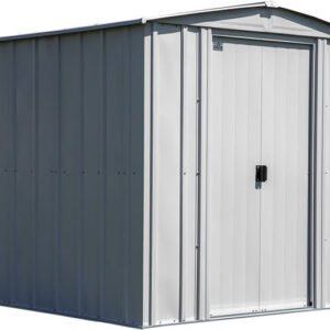 Arrow 6×7 Classic Steel Shed Kit – Flute Gray