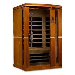 Dynamic Sauna  Vittoria 2-person Low EMF (Under 8MG) FAR Infrared Sauna (Canadian Hemlock)